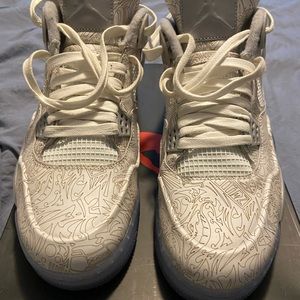 Air jordan 4 retro laser